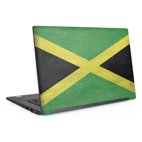 Jamaica Flag Distressed Dell Latitude Skin